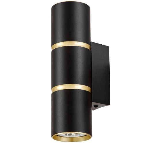 Светильник настенный Lampit Asti (Асти) TS TK40-W2 BK+GD - фото 2