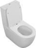 Чаша унитаза напольная Logan Tornado 00331872 цвет белый с сиденьем микролифт без бачка смыв торнадо