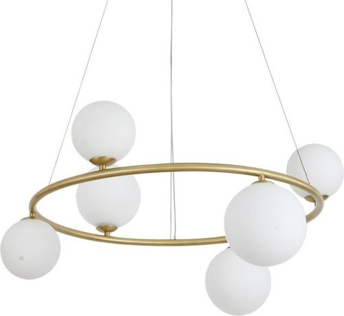 Люстра подвесная Newport 3840 3840/60 С brass - фото 2