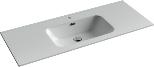 Раковина Ceramica Nova ELEMENT 121 см CN7006 накладная цвет белый - фото 2