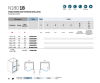 Душевая дверь Novellini N180 N1801B80-1N 80х200 стекло прозрачное профиль черный