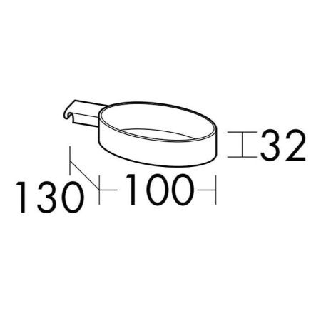 Держатель для фена Burgbad Vry ACJW001
