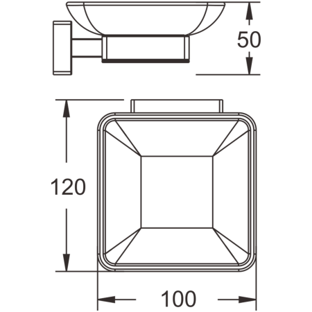 Мыльница BELZ B90402