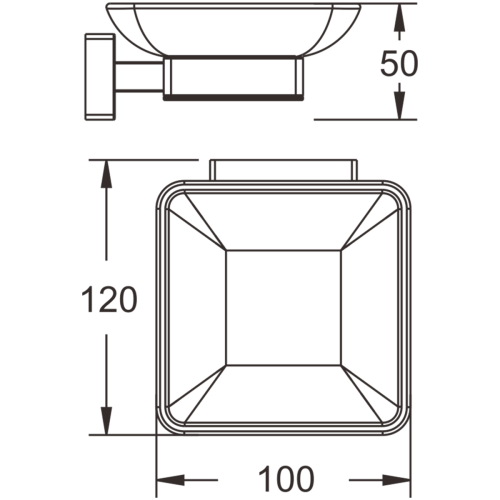 Мыльница BELZ B90202 - фото 3
