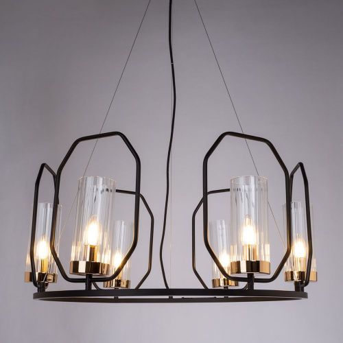 Люстра подвесная Arte Lamp Celaeno (Целаено) A7004SP-6BK - фото 2