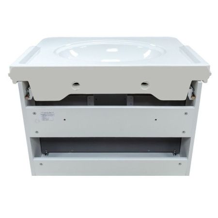 Тумба с раковиной Comforty Неаполь 00004147564CF 80х50 подвесная цвет белый