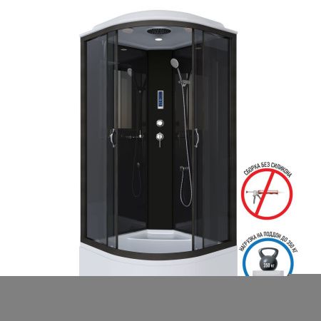 Душевая кабина Niagara Classic 65081434P 90х90 четверть круга с крышей ориентация универсальная