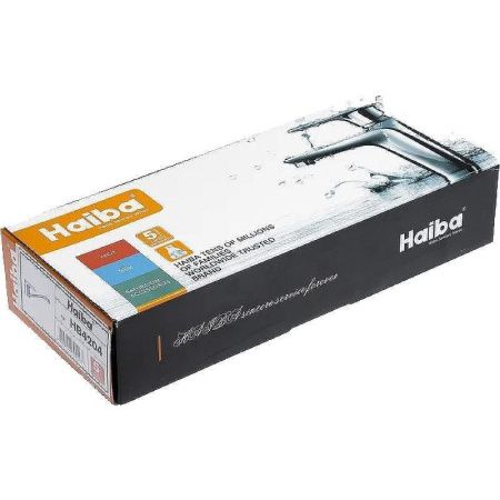 Смеситель для кухни Haiba HB04 HB4204 на мойку хром
