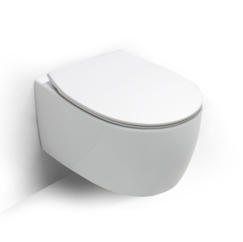 Унитаз White Ceramic Basic W0203SET01/Basic подвесной