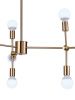 Люстра на штанге Natali Kovaltseva Loft Lux (Лофт Лукс) LOFT LUX 75130/6C GOLD