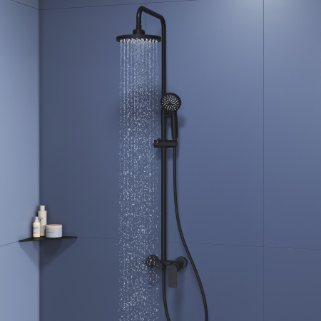 Душевая стойка RGW Shower Panels 59140126-04 настенная цвет хром