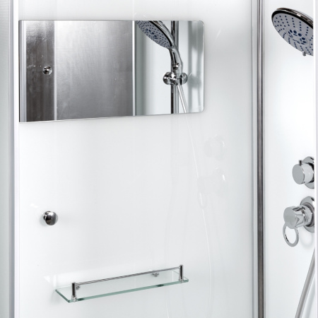 Душевая кабина AvaCan K401 100х100 квадратная без крыши ориентация универсальная