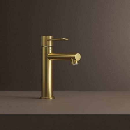 Смеситель IDDIS Duna DUNMG00i01 на раковину золото
