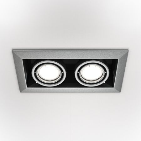 Светильник встраиваемый Maytoni Technical Metal Modern (Металл Модерн) DL008-2-02-S