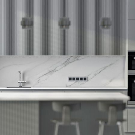 Рамка на 5 постов Werkel Slab 4690389207952