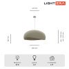 Светильник подвесной Lightera STONE (СТОНЕ) LE206L-800W