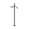 Смеситель Boheme Stick 120-GM напольный вороненая сталь