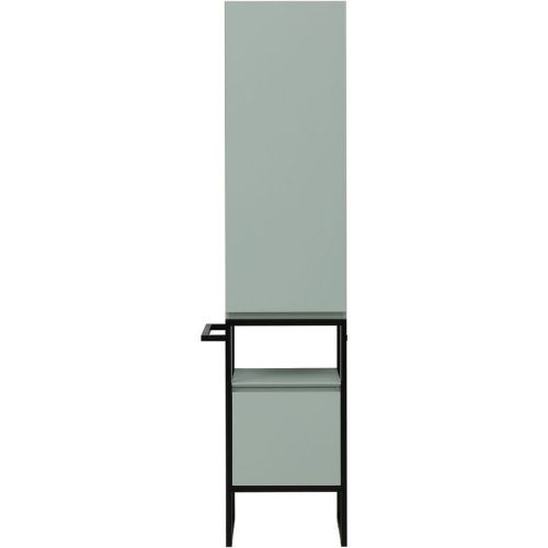 Шкаф-пенал Allen Brau Priority 1.31005.PWM 40х180 напольный цвет серый - фото 2