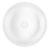 Раковина из сантехнического фарфора Bond Circle S60-410 40х40 накладная цвет белый без отверстий под смеситель