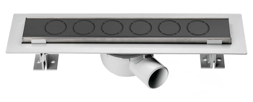 Душевой трап Vincea OPTIMA SAY.601.80.B.M.S.NSNGH напольный