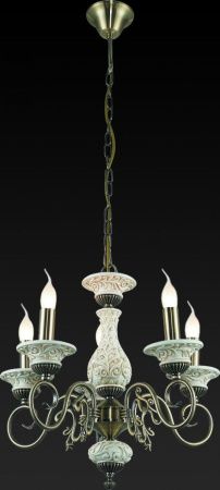 Люстра подвесная Toplight Sylvia Bronze (Сылвиа Бронзе) TL7280D-05AB