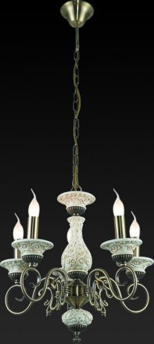 Люстра подвесная Toplight Sylvia Bronze (Сылвиа Бронзе) TL7280D-05AB - фото 3