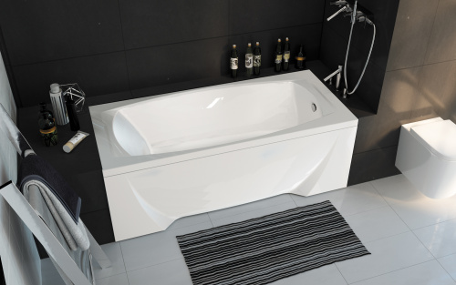 Ванна акриловая 1MarKa PRAGMATIKA 01пр19380 193х80 пристенная прямоугольная без каркаса - фото 5 Ванна акриловая 1MarKa PRAGMATIKA 01пр19380 193х80 пристенная прямоугольная без каркаса - фото 5