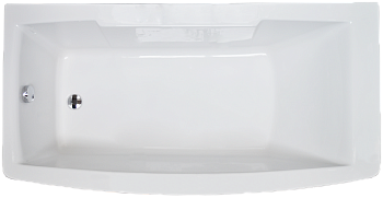 Ванна акриловая Royal Bath FATO RB326100 170х85 пристенная асимметричная без каркаса Ванна акриловая Royal Bath FATO RB326100 170х85 пристенная асимметричная без каркаса