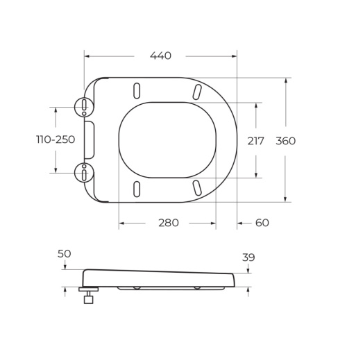 Крышка сиденье для унитаза BelBagno  BB865SC - фото 2