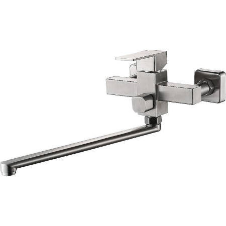 Cмеситель для ванны и душа Haiba HB22803 настенный полированная сталь