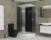 Душевая кабина Niagara Eco 45121453R 120х80 асимметричная с крышей ориентация правая
