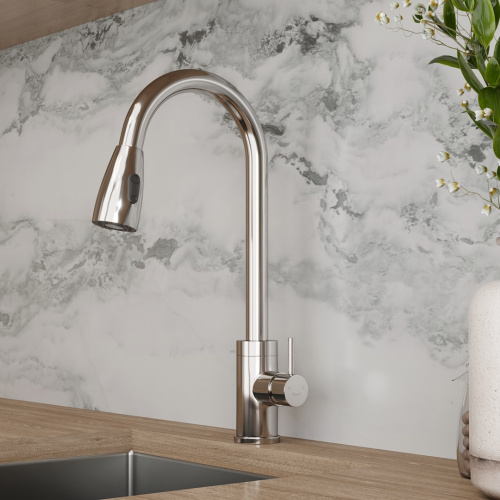 Смеситель для кухни Teymi Lori T10242 на мойку хром - фото 4