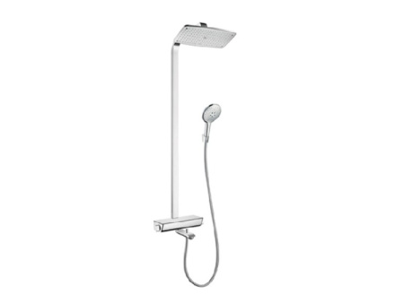 Душевая стойка Hansgrohe Raindance E 27113400 настенная цвет хром/белый