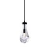 Светильник подвесной Delight Collection Raindrop (Раиндроп) MT9093-1H black brushed gold