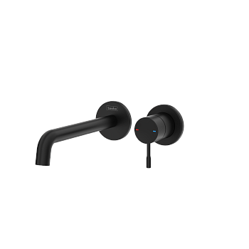 Смеситель Teska ATLAS E5708 встраиваемый в стену черный