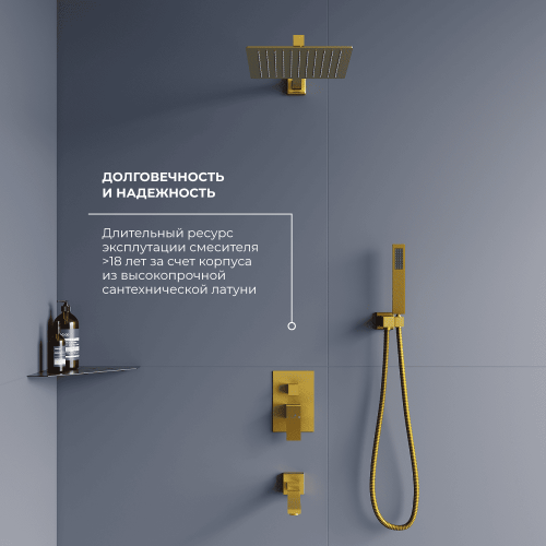 Душевая система RGW Shower Panels 51140856-06 встраиваемая в стену - фото 2