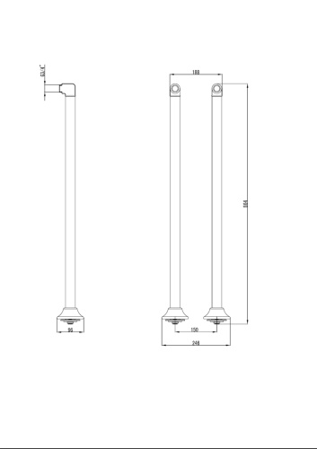 Переходники для смесителя 2 шт LeMark LM8565B - фото 2