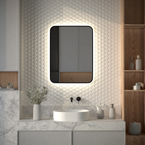 Зеркало с подсветкой Defesto AURA DF 2967R 60x80 - фото 3