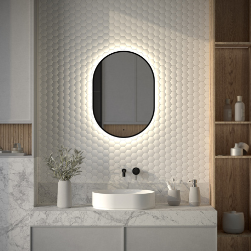 Зеркало с подсветкой Defesto AURA DF 2923R 50x70 - фото 3