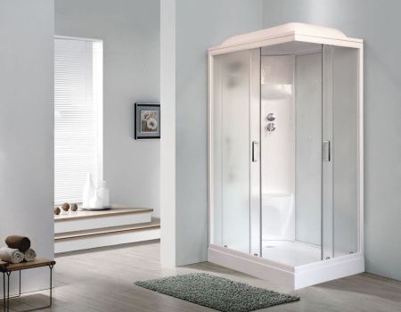 Душевая кабина Royal Bath НР RB8120HP6-WC-L 120х80 прямоугольная с крышей ориентация левая