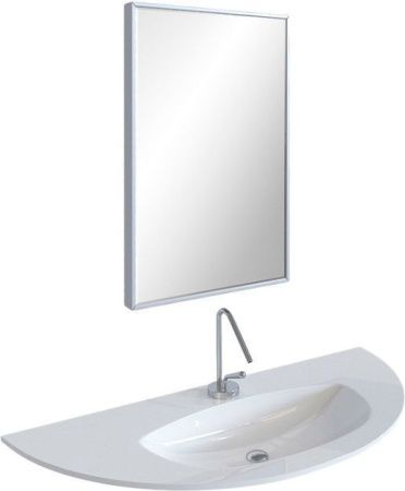 Зеркало De Aqua Сильвер 00258830 50х90 подвесное