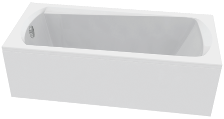 Ванна акриловая C-Bath CBQ003001 120х70 пристенная прямоугольная