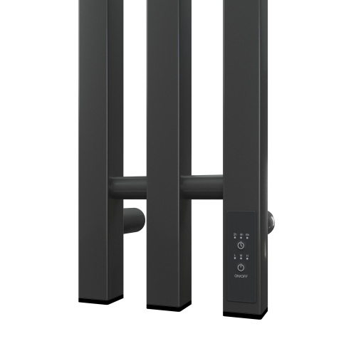 Полотенцесушитель Point Гермес PN13822GB электрический графит - фото 4