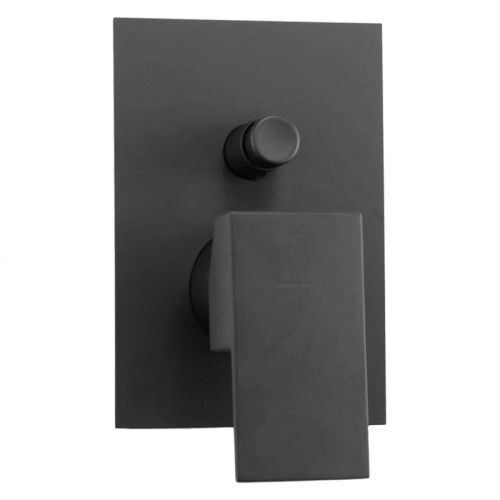 Смеситель для ванны и душа Webert Pegaso PE860101560 встраиваемый в стену черный - фото 4