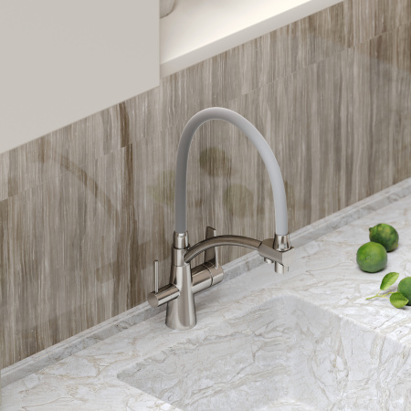 Смеситель для кухни Sancos Eri SC4001BN на мойку никель