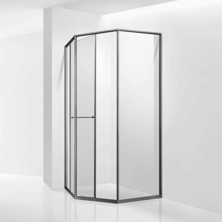 Душевой уголок RGW 33328200-110R 100х100 стекло прозрачное профиль сатин без поддона