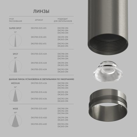 Трековый однофазный светильник Denkirs Shine spot (Схине спот) DK5744-DN