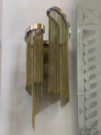 Светильник настенный Delight Collection Stream (Стреам) AC3001-2W antique bronze