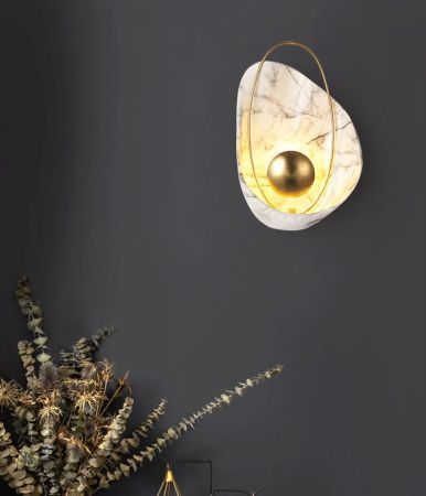 Светильник настенный Delight Collection Pearl (Пеарл) 10265W/WH