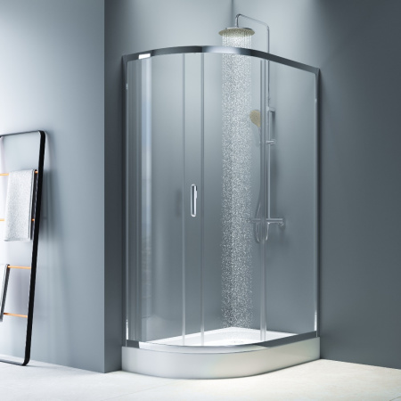 Душевой уголок Am.Pm Like W83UG-302U120MT 120х80 стекло прозрачное профиль хром глянцевый без поддона